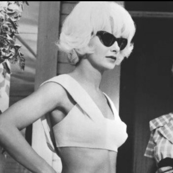 Polarized Narrow Cat Eye Sunglasses - Picture 2 of 16